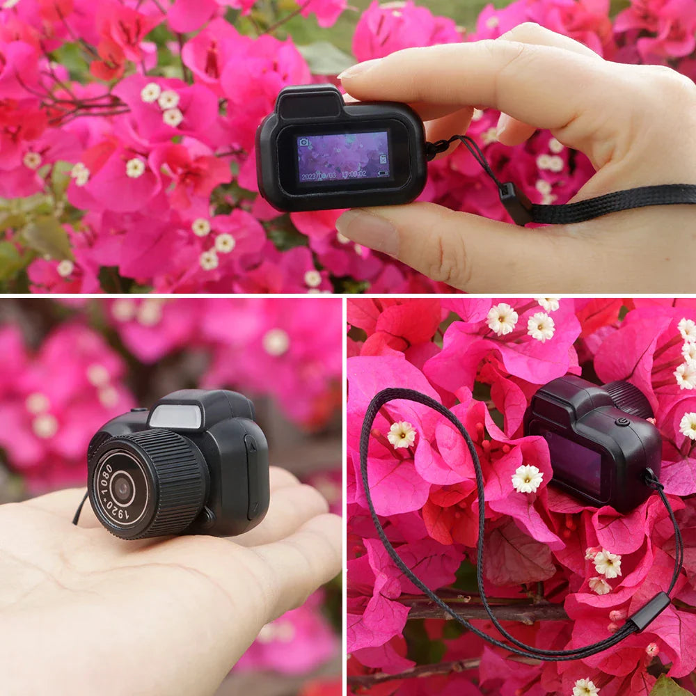 CamPix | Mini-kamera med 200mAh batteri & SD-kortoptagelse
