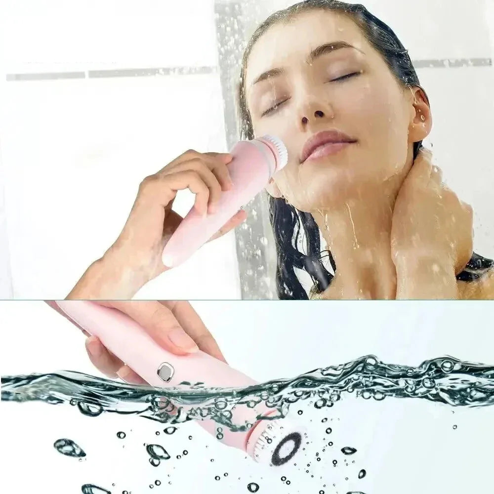 DermaFlow | Multifunktionel Ansigtsbørste med Sonic Teknologi