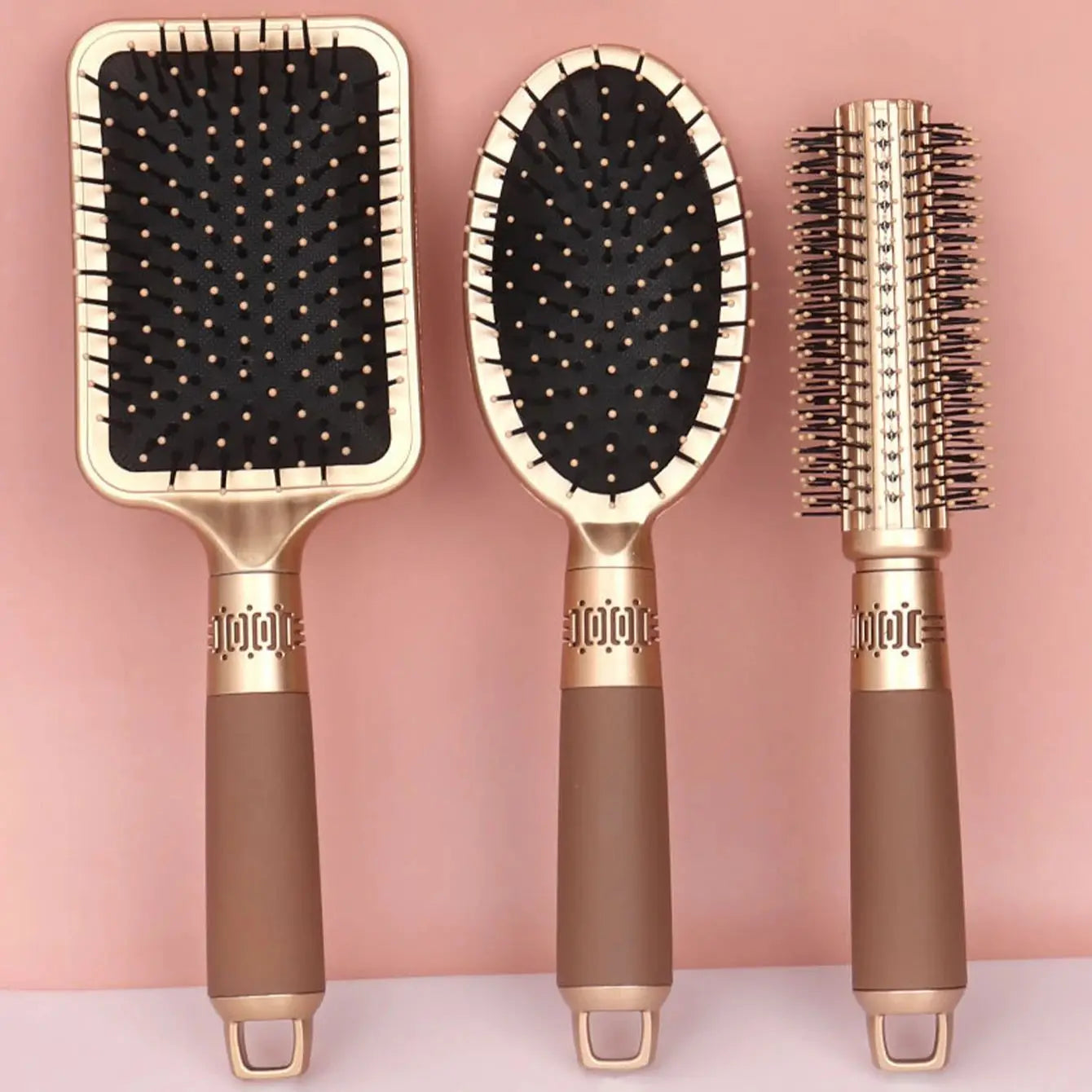 FrizzAway | Paddlebørste med Massageeffekt