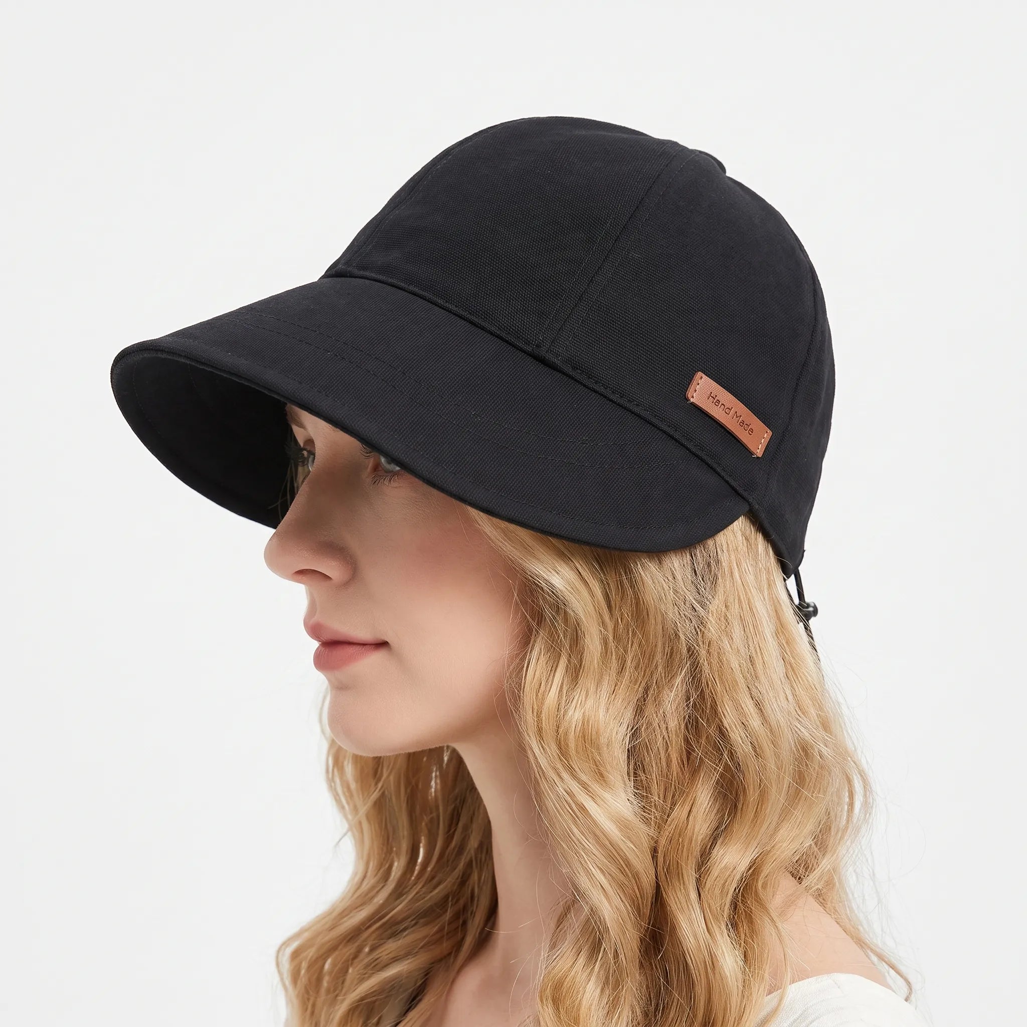 Shadea - Foldbar Uv Solhat Med Bred Skygge Nuvenci.dk