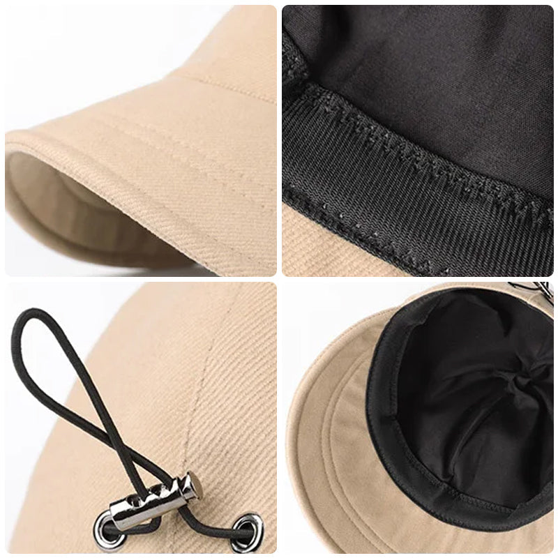 Shadea - Foldbar Uv Solhat Med Bred Skygge Nuvenci.dk