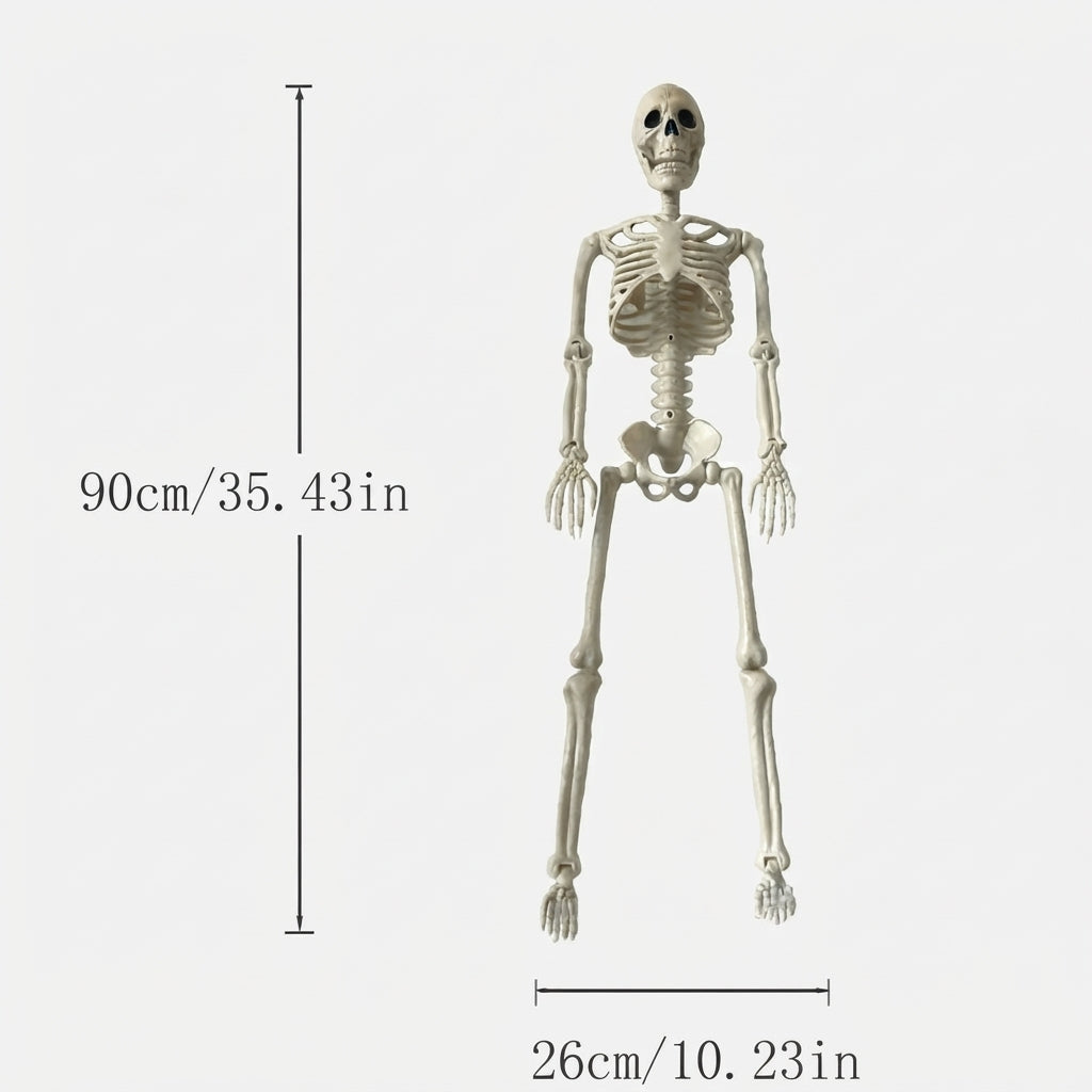 Skellion - Stort Dekorativt Halloween Skelet Nuvenci.dk