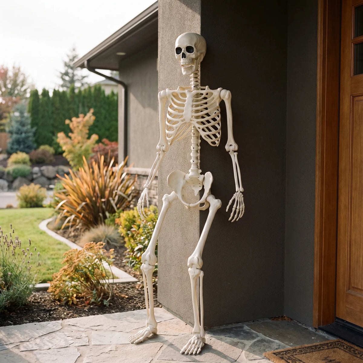 Skellion - Stort Dekorativt Halloween Skelet 165cm Nuvenci.dk