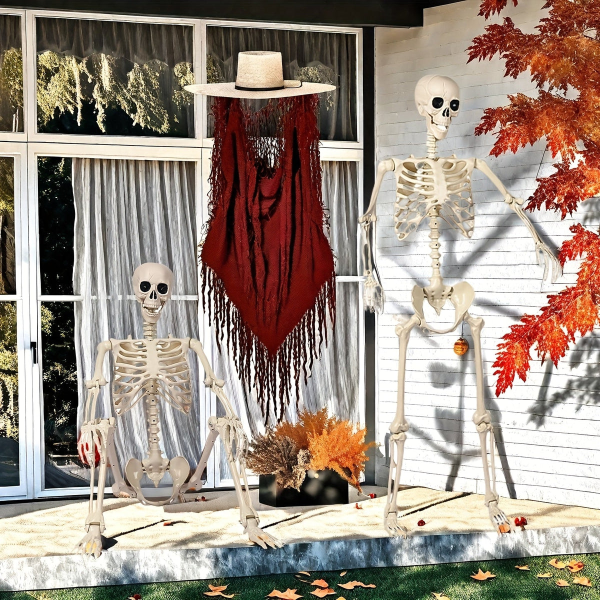 Skellion - Stort Dekorativt Halloween Skelet Nuvenci.dk