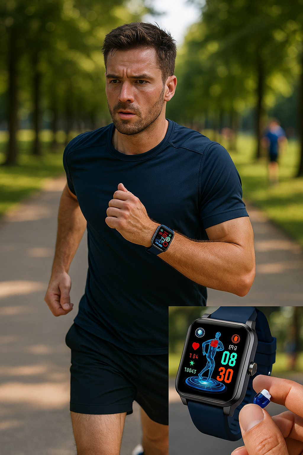 MediTime | Smartwatch til hjertehelse og velvære