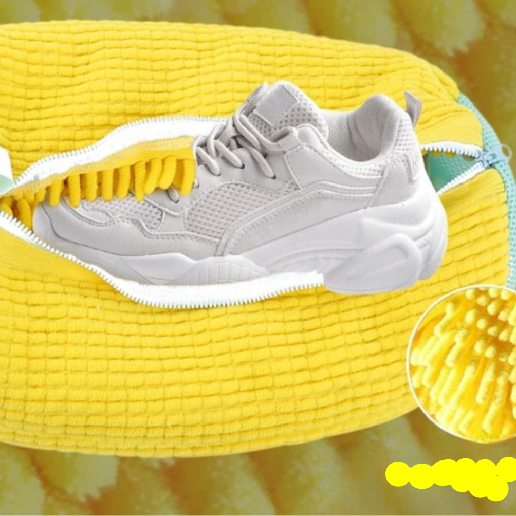 SoleCare | Praktischer & Tragbarer Schuhwaschbeutel8