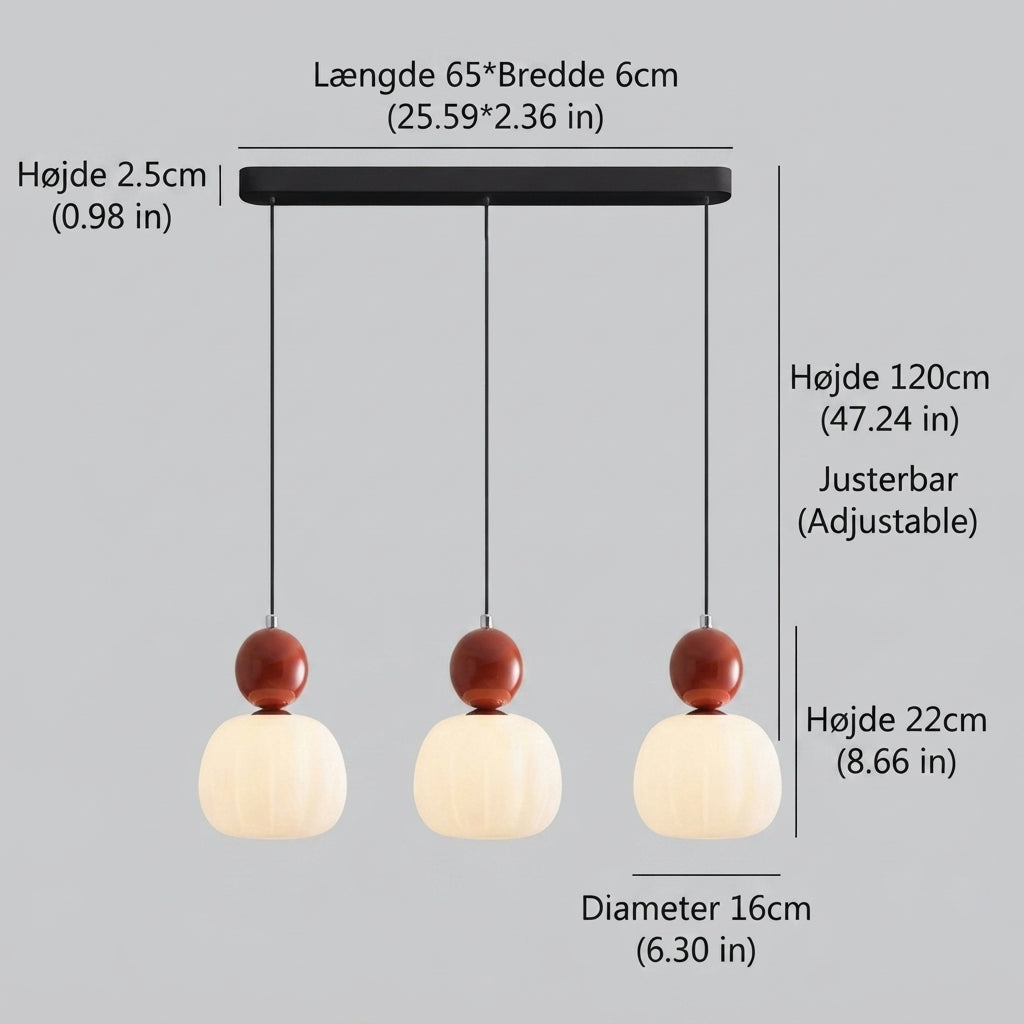 Sphaera - Moderne Pendellampe Med Geometrisk Form20