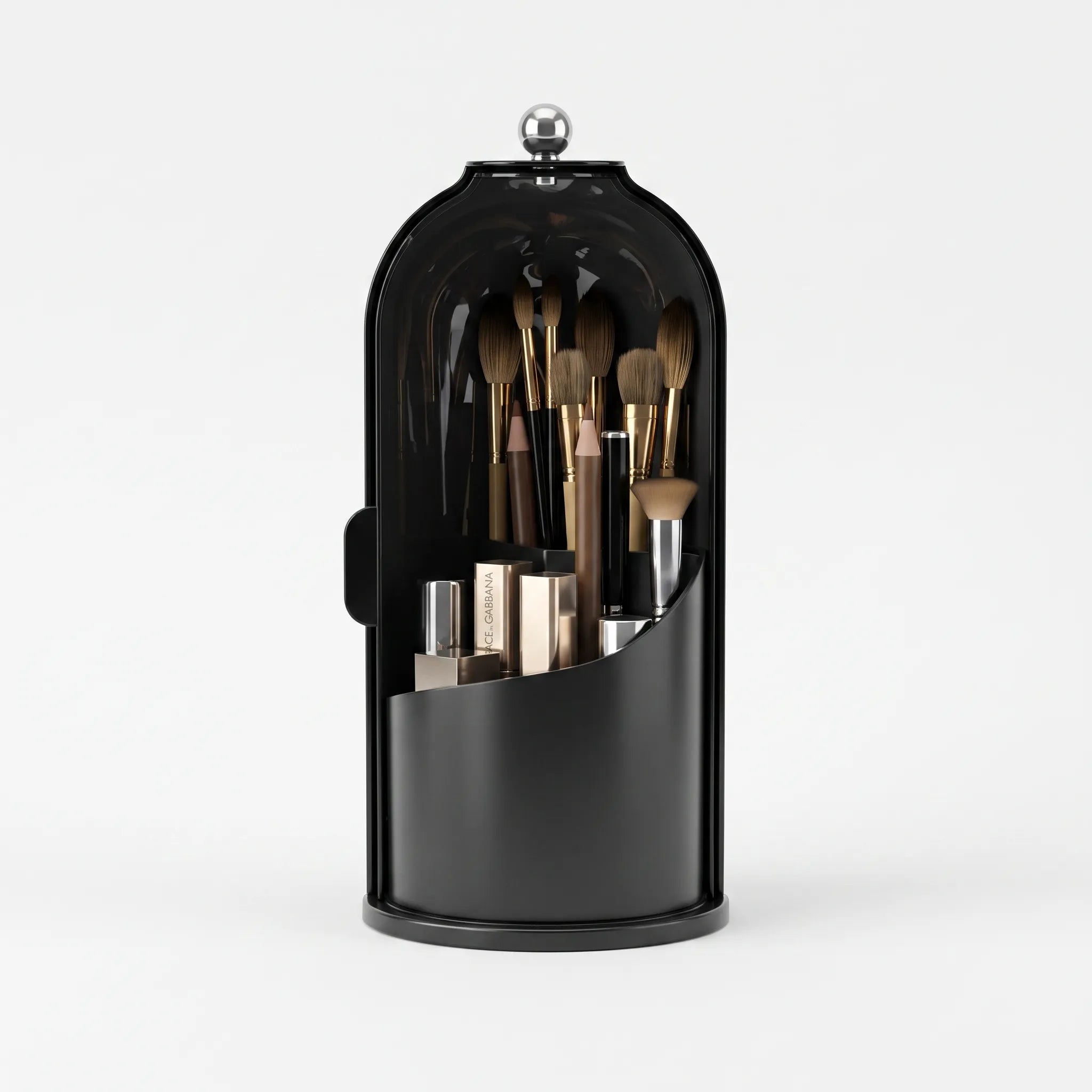 Swivia - Cylindrisk Roterende Makeup Organizer Nuvenci.dk