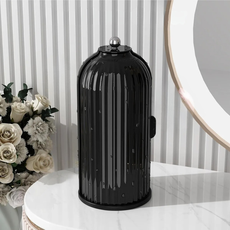 Swivia - Cylindrisk Roterende Makeup Organizer Nuvenci.dk