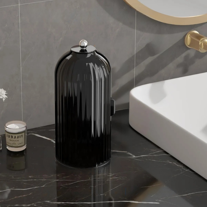 Swivia - Cylindrisk Roterende Makeup Organizer Nuvenci.dk