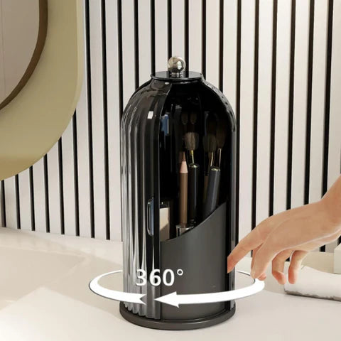 Swivia - Cylindrisk Roterende Makeup Organizer Nuvenci.dk