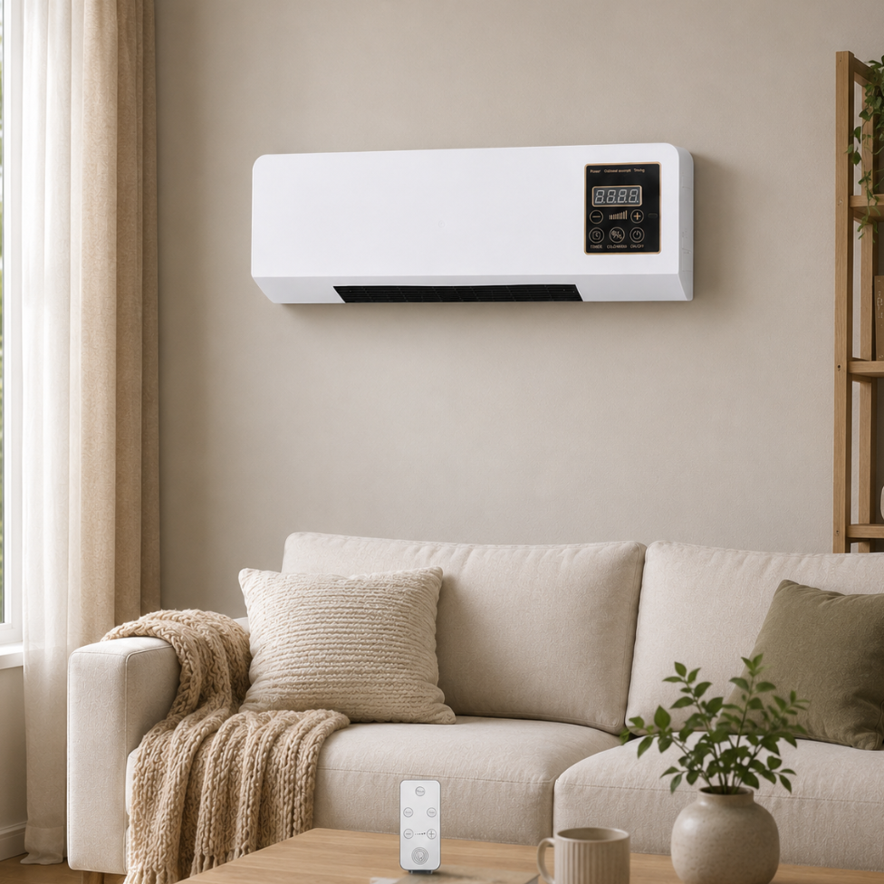 Thermio - Varmeblæser Væghængt Med Ventilator Nuvenci.dk