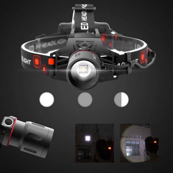 BeamLite | LED Pandelygte – Kraftig Belysning til Friluft og Arbejde