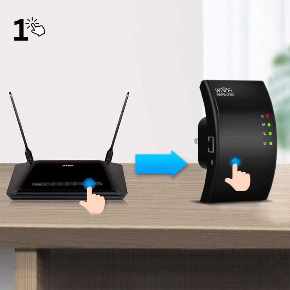 NetBlaze | Trådløs WiFi-forstærker