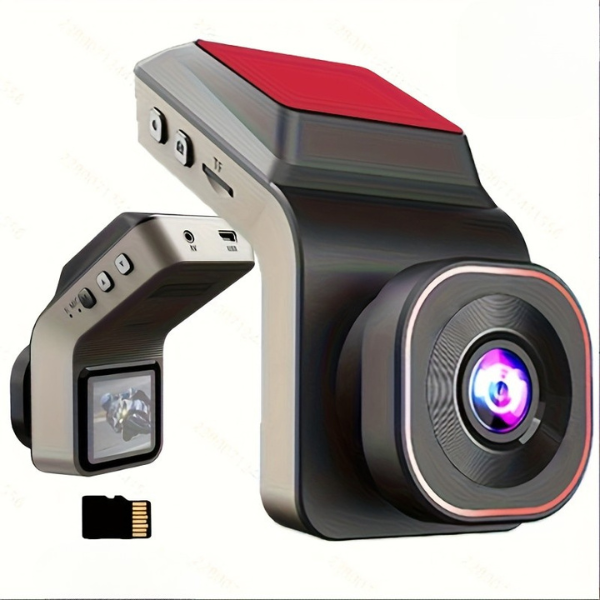 RoadGuard | Dobbeltlinse Bilkamera til Dag- og Natoptagelse