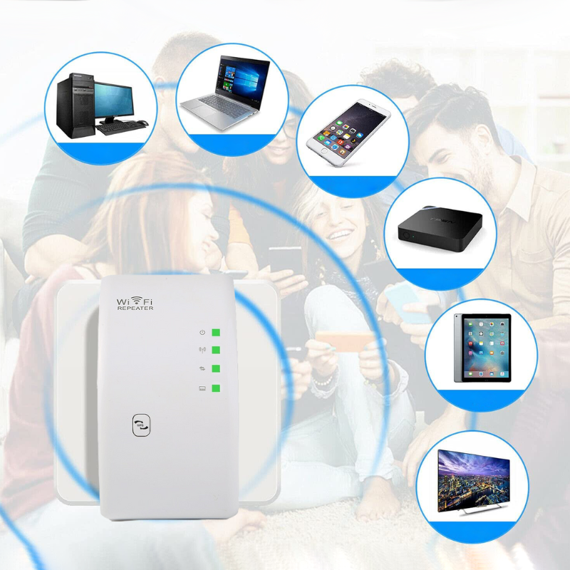 NetBlaze | Trådløs WiFi-forstærker