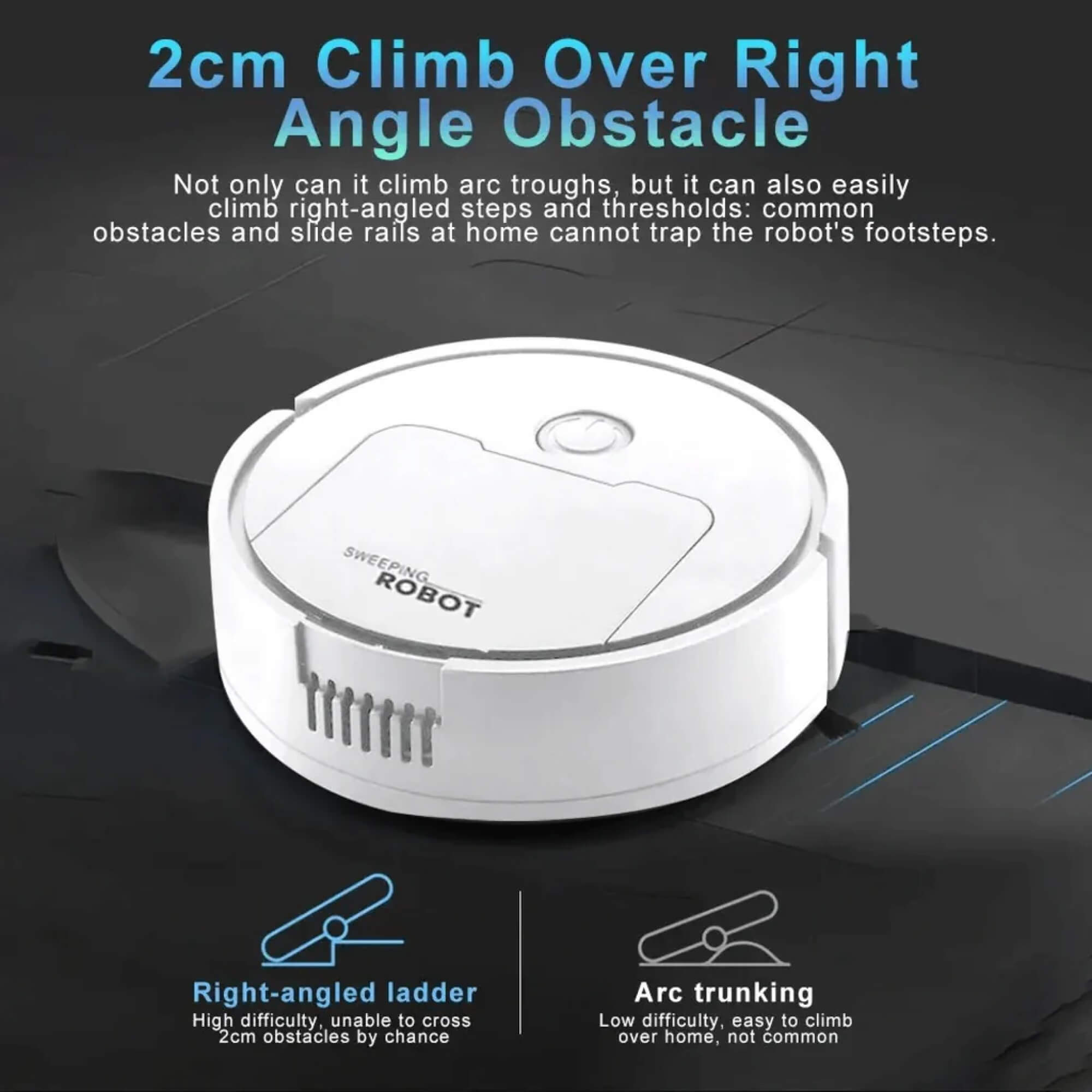 FloorGenie | Robotstøvsuger – Automatisk Fejning, Støvsugning & Mopning