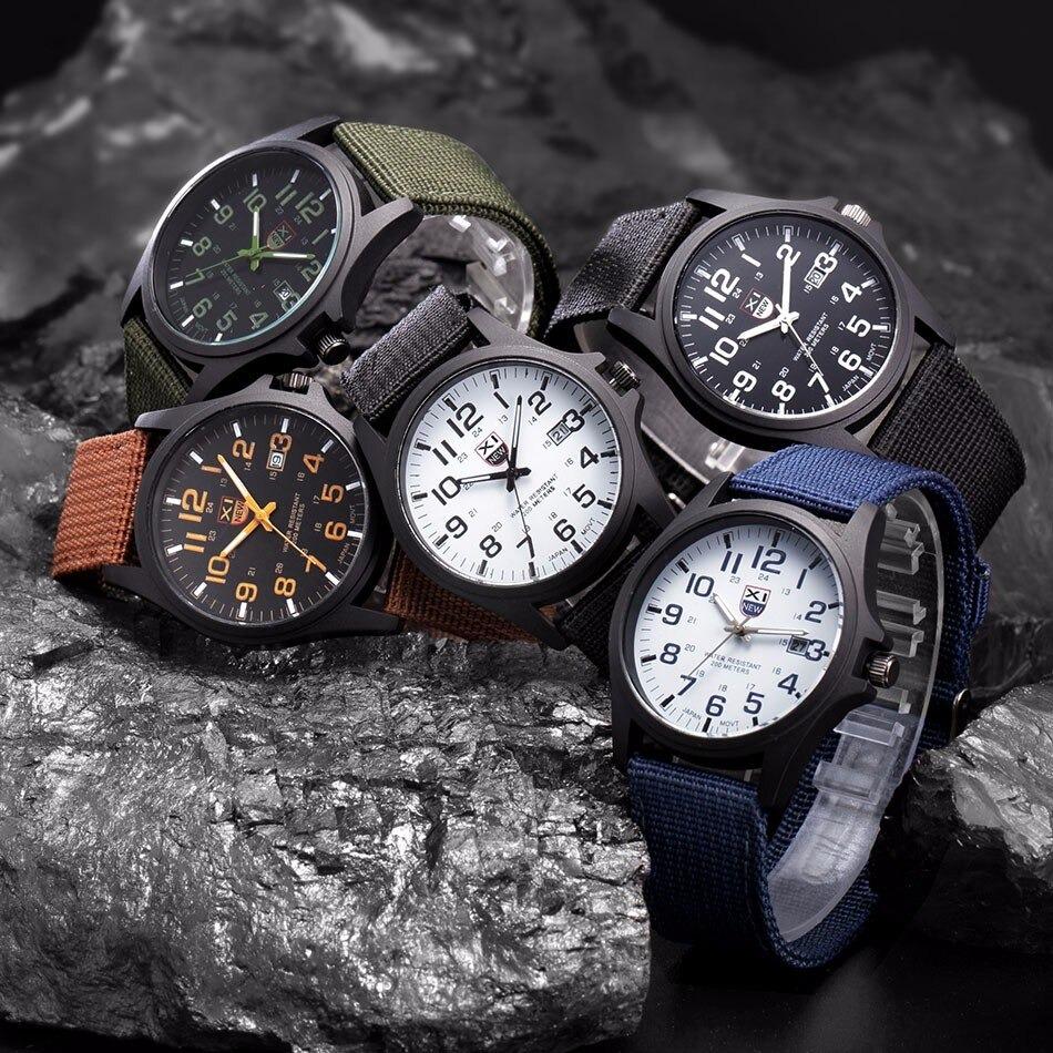 Valentino | Herreur – Elegant Militærstil Armbåndsur til Eventyr 1