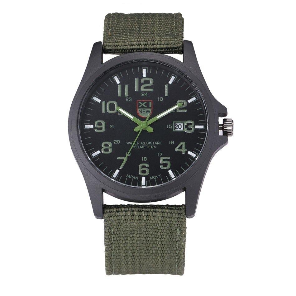 Valentino | Herreur – Elegant Militærstil Armbåndsur til Eventyr 2