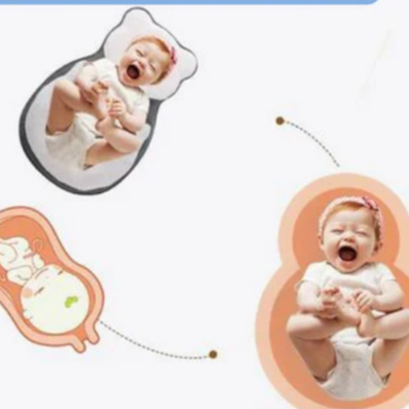 Justerbart Babybed - Forebyg Plagiocefalie, Forbedrer Fordøjelsen, Komfortabelt-3
