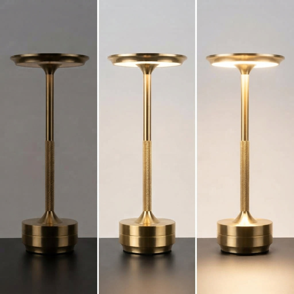 VibeLight | Bordlampe – Justerbar Hyggebelysning Nuvenci.dk