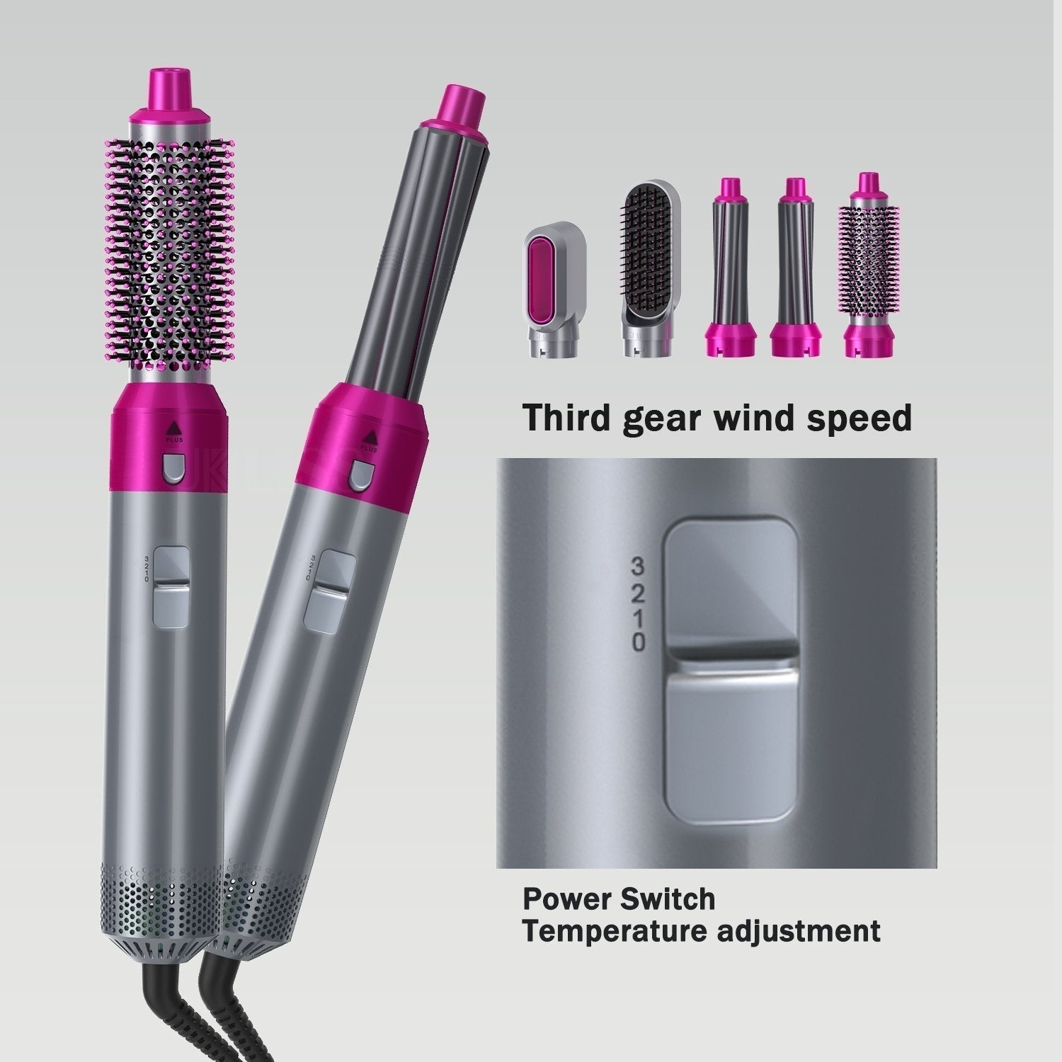 AirElegance | 5-i-1 Hårstyler – Professionel Salonfinish Hjemme