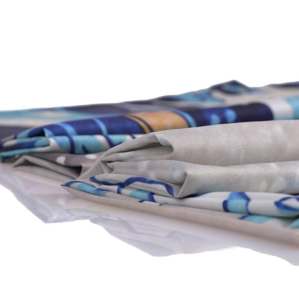 WaveDrape - Japansk Inspireret Vægtæppe Kunst Nuvenci.dk