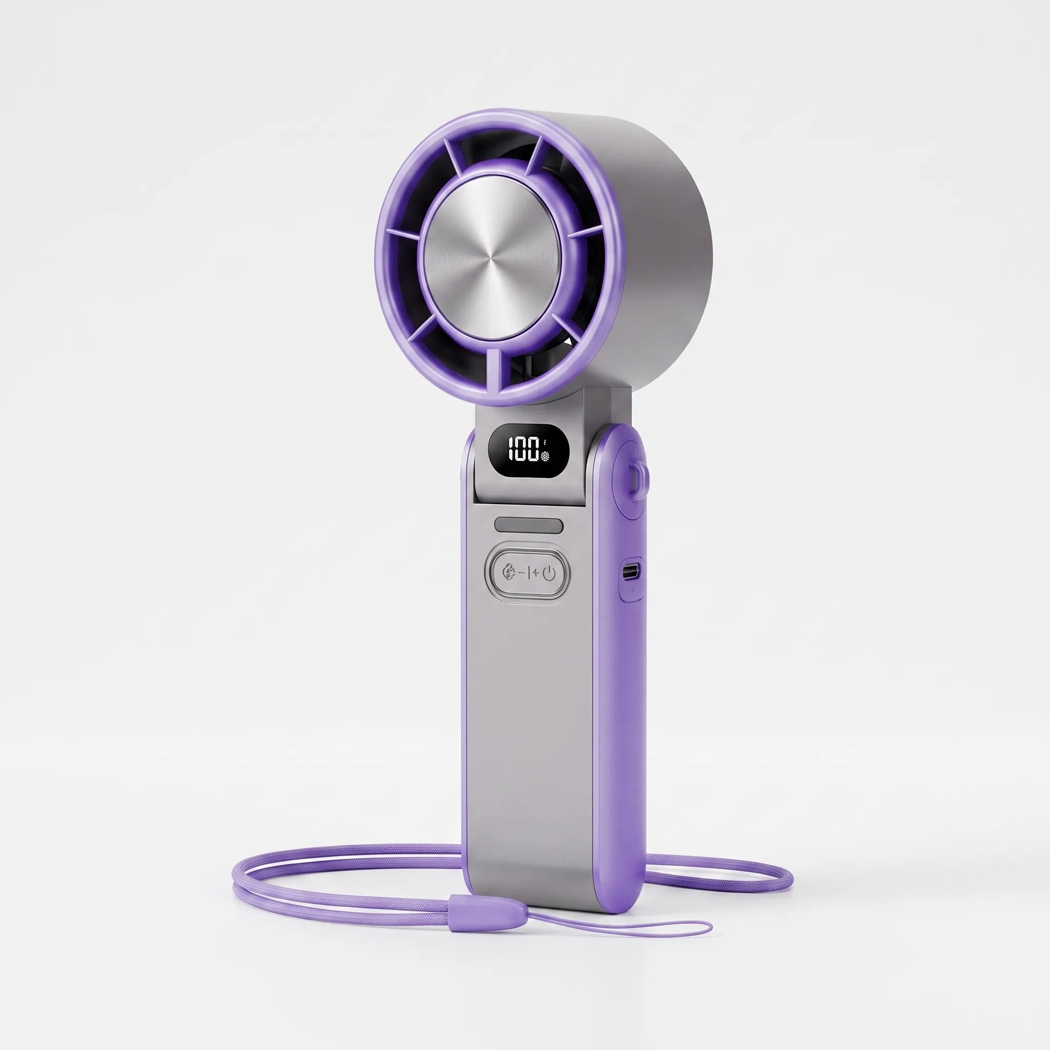 Zephra - Kompakt Foldbar Håndholdt Ventilator Nuvenci.dk