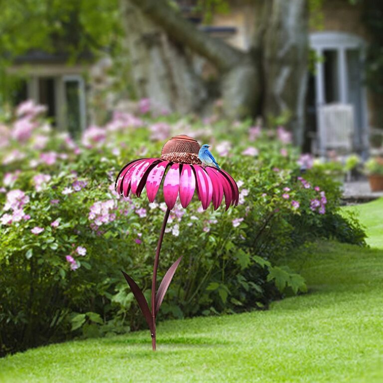 PetalPerch | Stilfuld fuglefoderstation i blomstermotiv