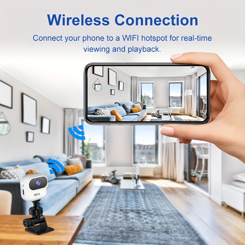 StealthView | Mini Overvågningskamera – Diskret Sikkerhed i Lommeformat