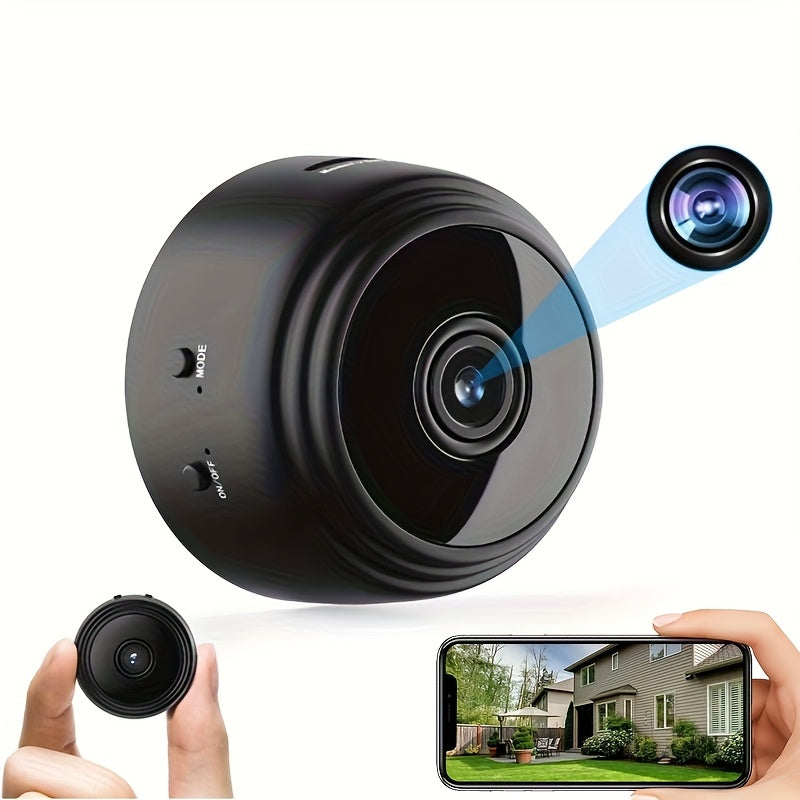 WatchSphere | Overvågningskamera – Trådløs og Bærbar Tryghed
