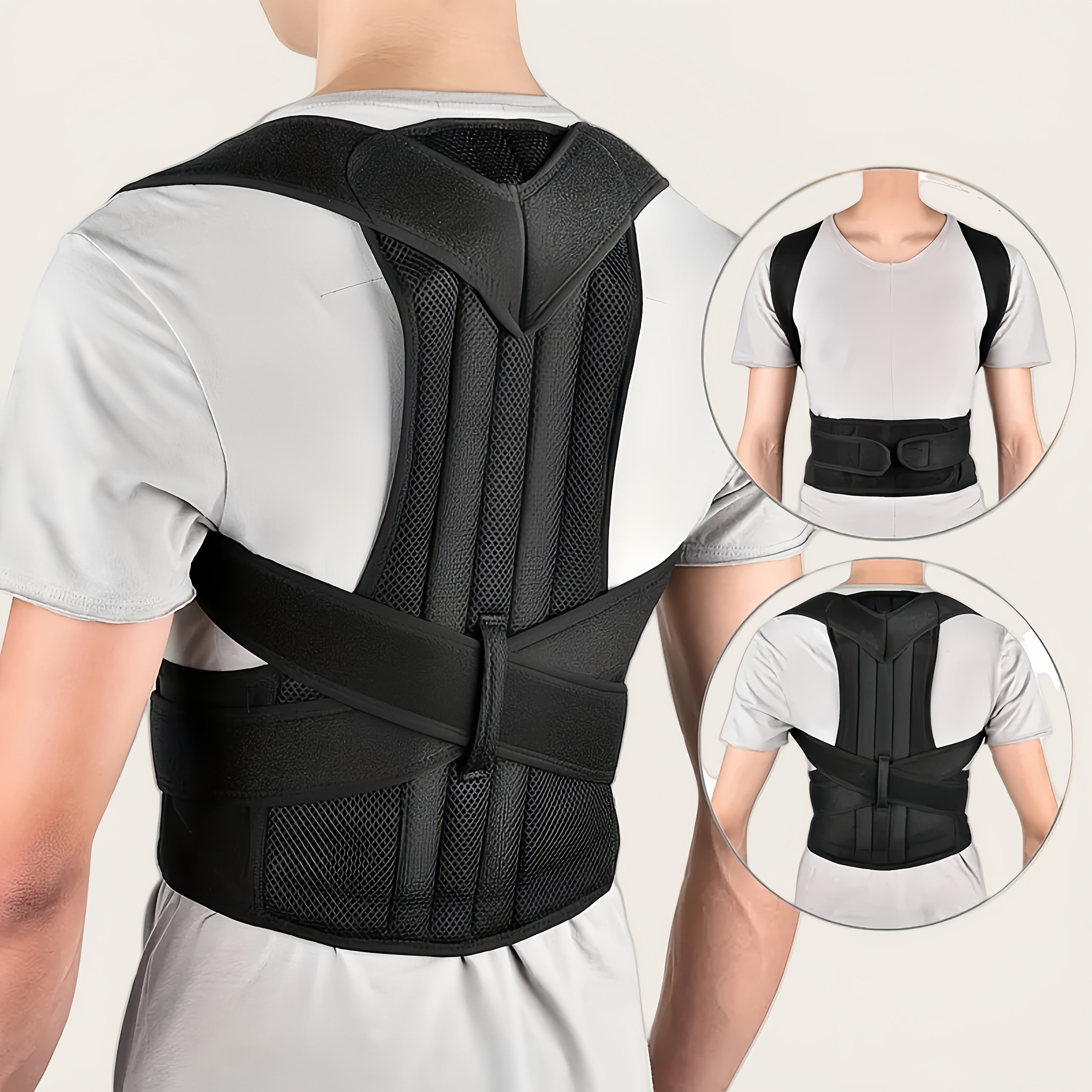 SpineShield | Unisex Rygrem for Kropsholdningskorrektion
