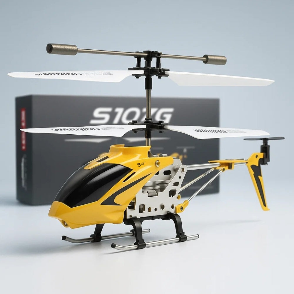 AeroForce | Mini RC Helikopter – Stabil Flyvning & Nem Kontrol Gul Nuvenci.dk