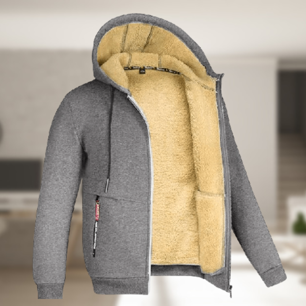Allen | Hoodie – Moderne Pasform og Komfort Grå Nuvenci.dk
