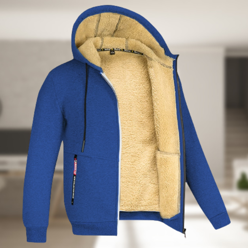 Allen | Hoodie – Moderne Pasform og Komfort Kongeblå Nuvenci.dk