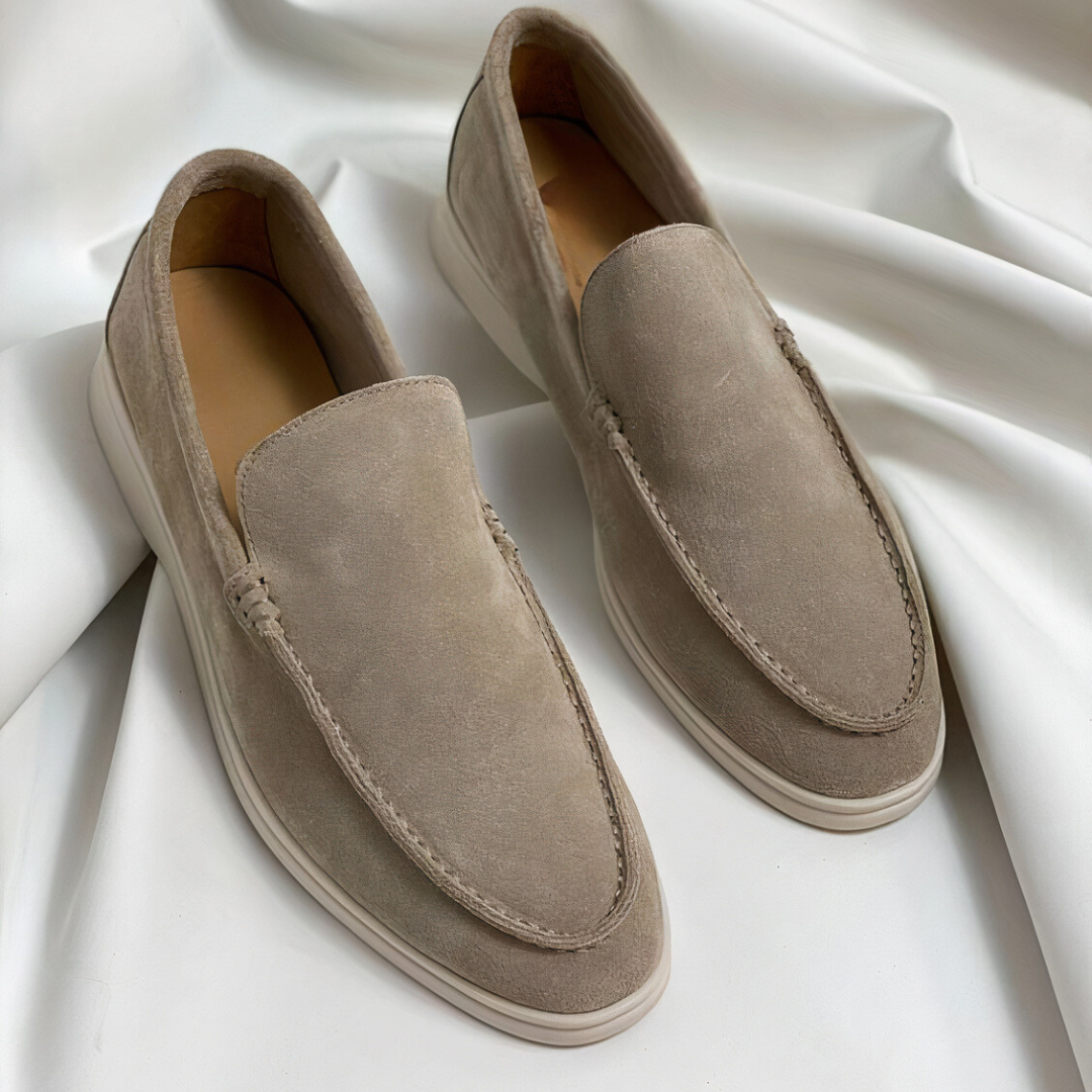 Alviero | Herre Loafers – Letvægt & Komfort i Ét Beige Nuvenci.dk