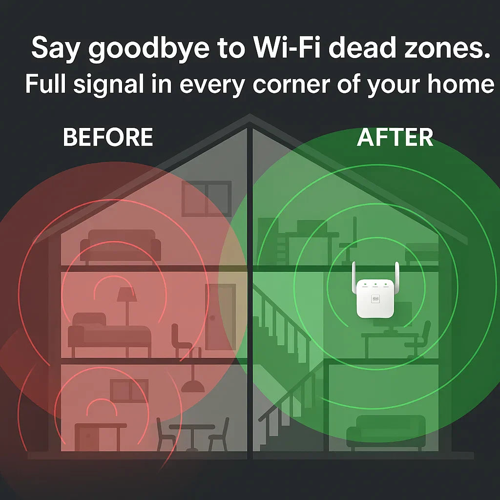 WiFiBoost | Meilleur répéteur WiFi pour une connexion plus rapide et plus forte