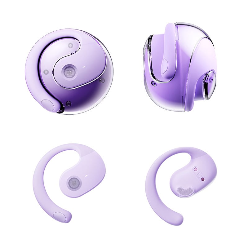 AudioPeak | Trådløse Earbuds – Lang Batteritid & Hurtig Opladning Lilla Nuvenci.dk