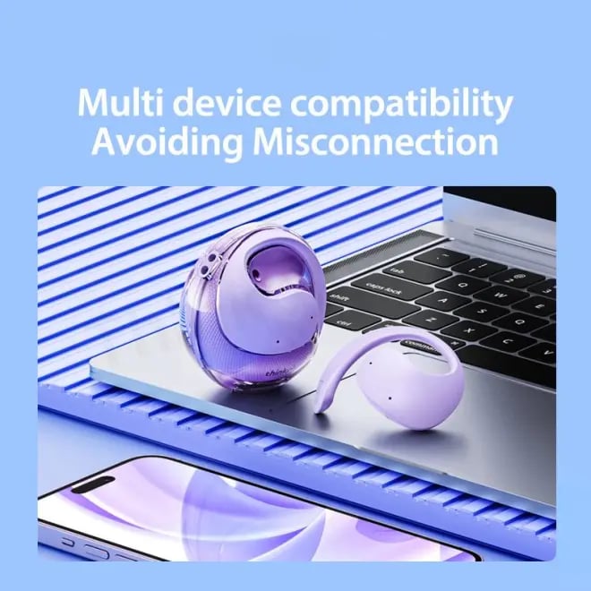 AudioPeak | Trådløse Earbuds – Lang Batteritid & Hurtig Opladning Nuvenci.dk