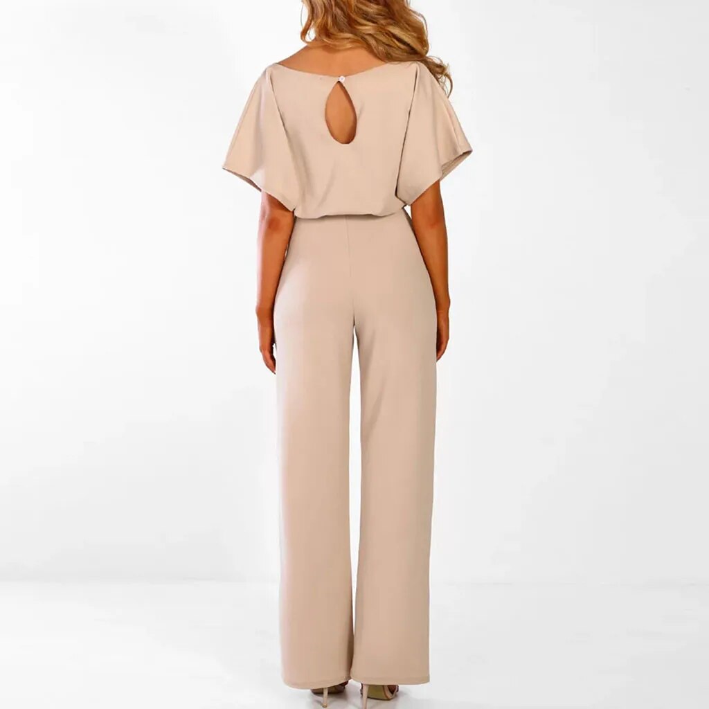 Aurela | Elegant Jumpsuit – Komfort med Flatterende Pasform Nuvenci.dk