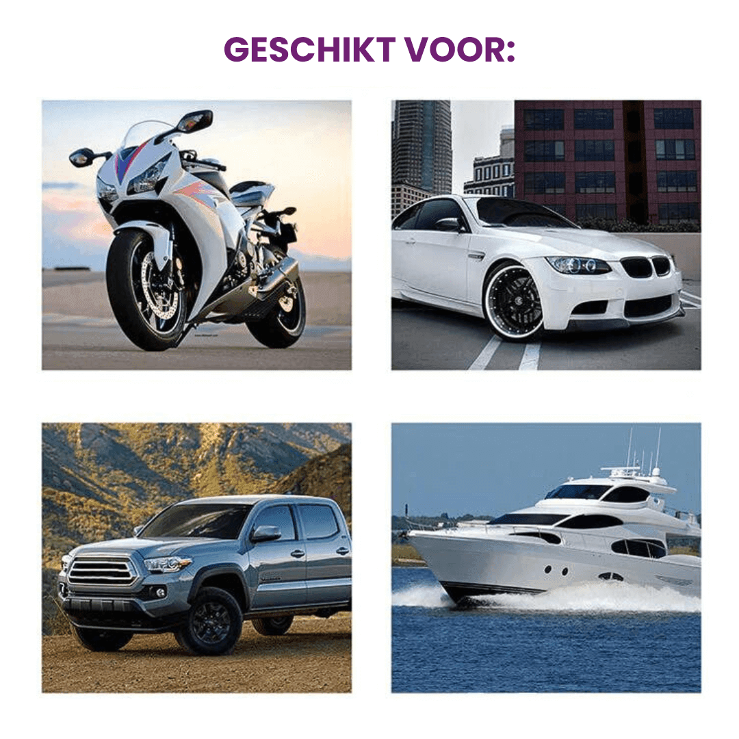 AutoGlanz | 3-i-1 Nano Keramisk Coating Spray | 1+2 Gratis