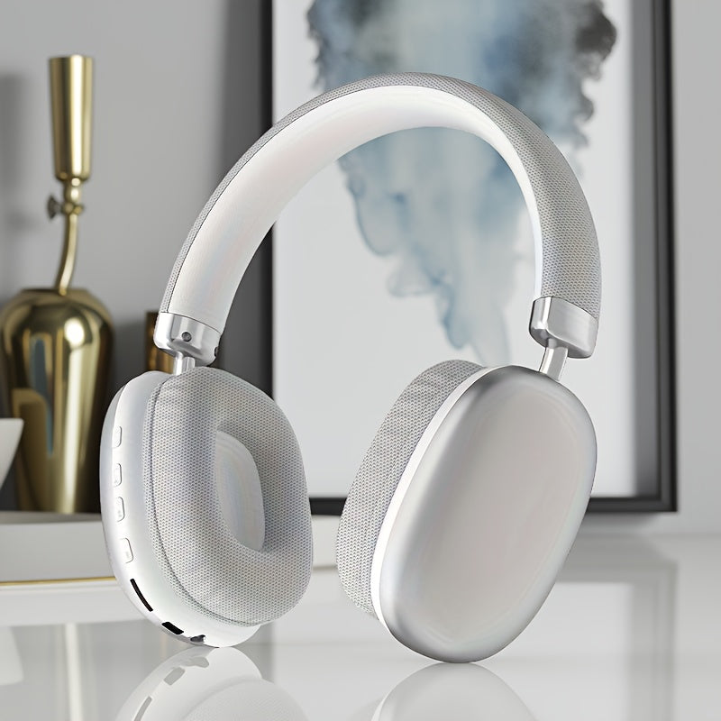 TrueBass | Trådløse Hovedtelefoner med Kraftfuld Lyd og Lukket Design