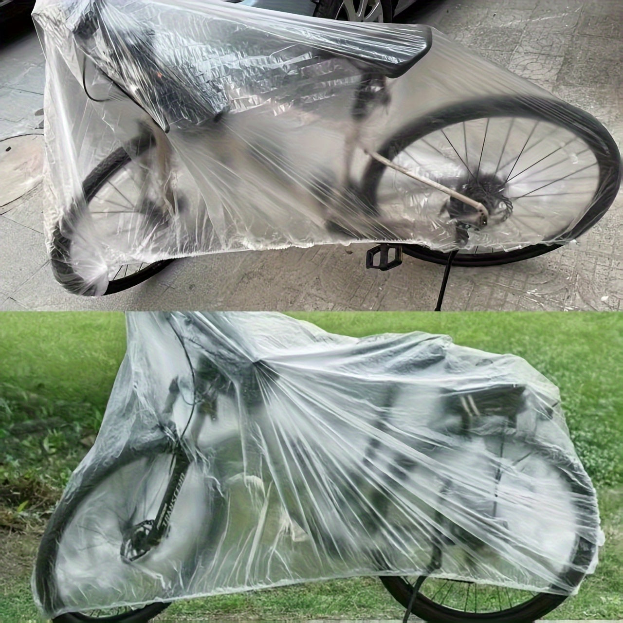 RideCover | PVC Overtræk til Udendørs og Indendørs Cykelbeskyttels