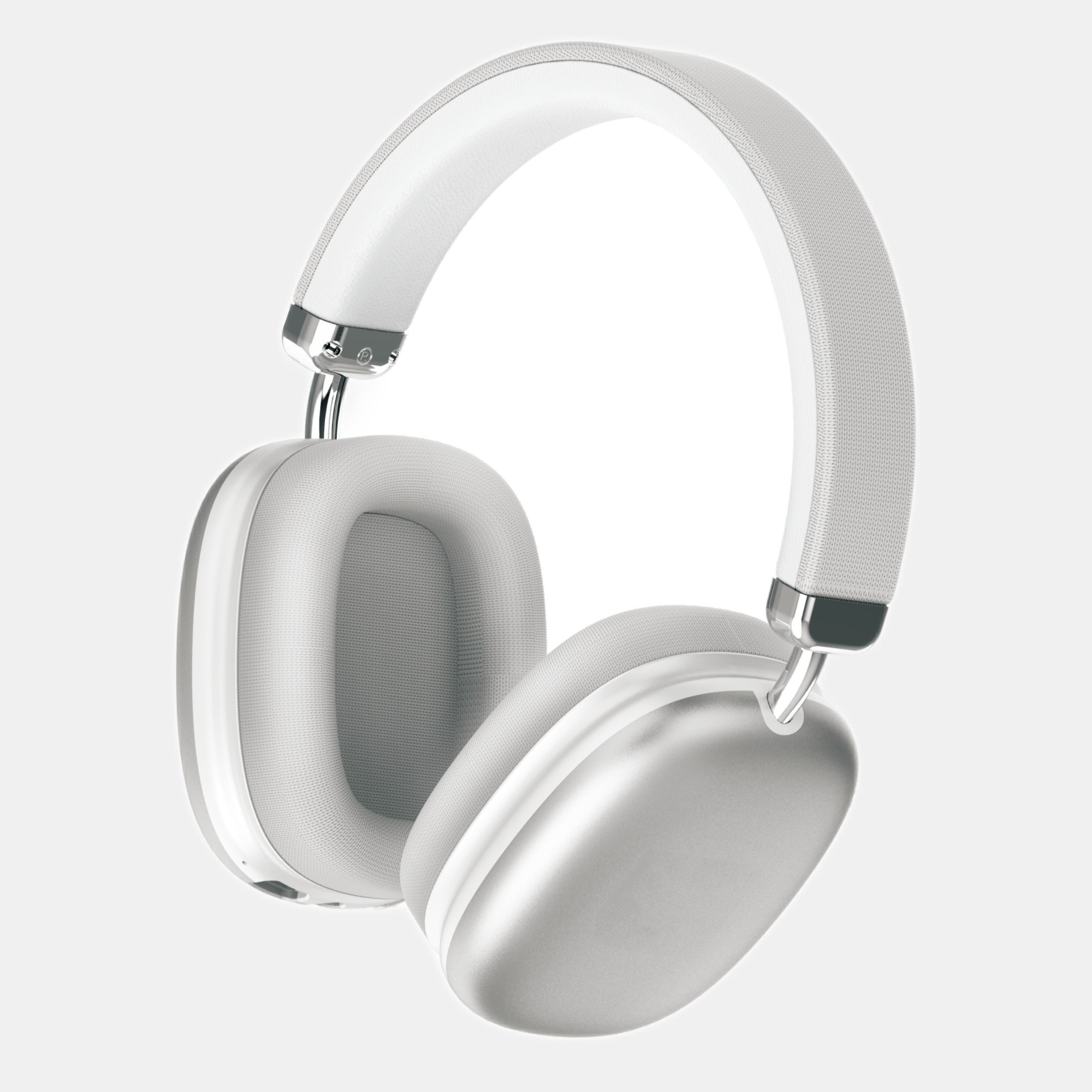 BassLine | Over-Ear Trådløse Hovedtelefoner med Premium Komfort Sølv Nuvenci.dk