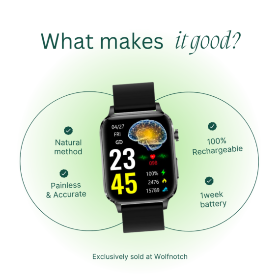 SugaWatch | Non-invasiv smartwatch til glukoseovervågning & laserterapi