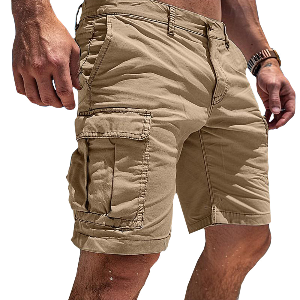 Bradley | Cargo Shorts – Let Komfort til Hverdagen Beige Nuvenci.dk