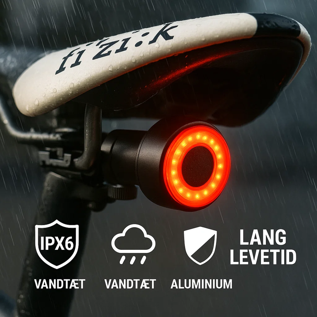 BrakeGlow | Ultra-intelligent baglygte til cykel Nuvenci.dk