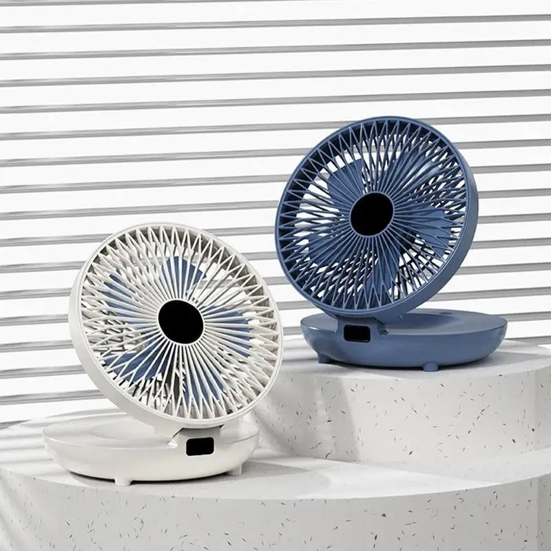 BreezeMate | Kompakt 120° Bord- & Vægventilator Nuvenci.dk