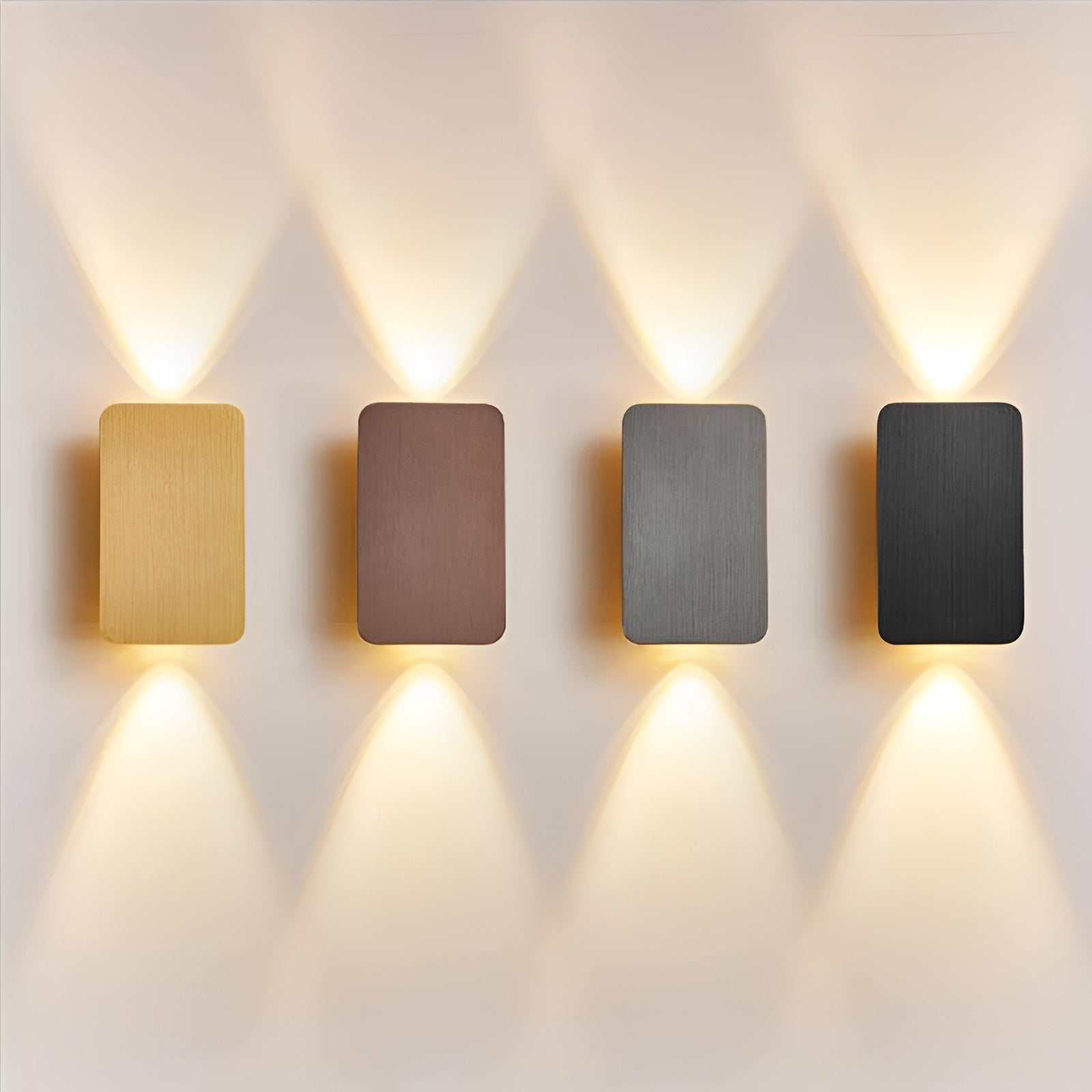 BrightBox | Elegant LED-væglampe med dobbel oplysning og stilrent design Nuvenci.dk