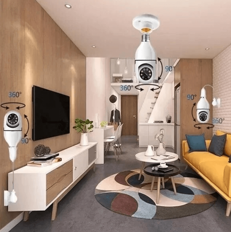 BrightWatch | WiFi Pærekamera – Nem Installation & HD Overvågning Nuvenci.dk